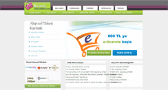 Desktop Screenshot of alisverissitesikurmak.com